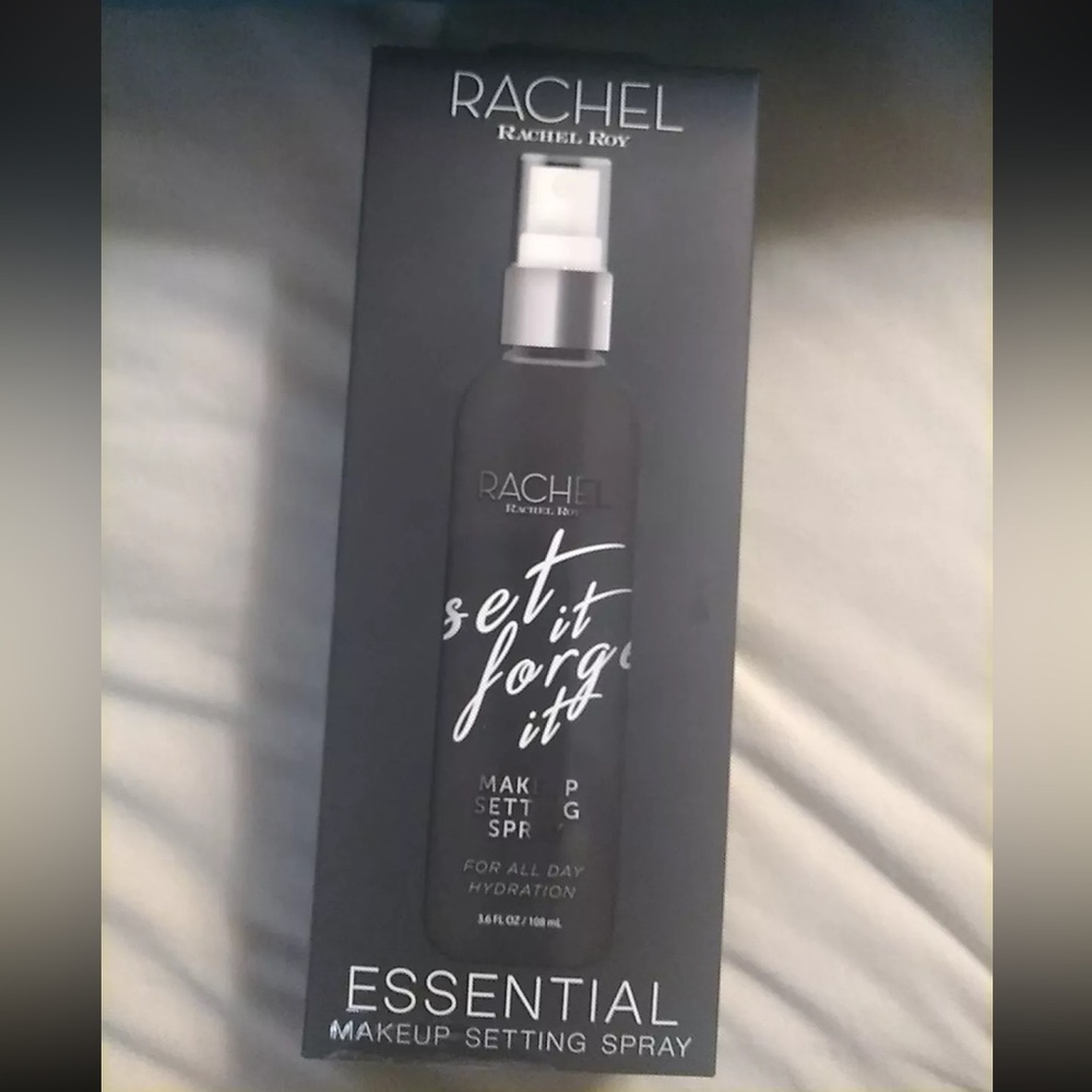 New RACHEL Rachel Roy Black Makeup Setting Spray